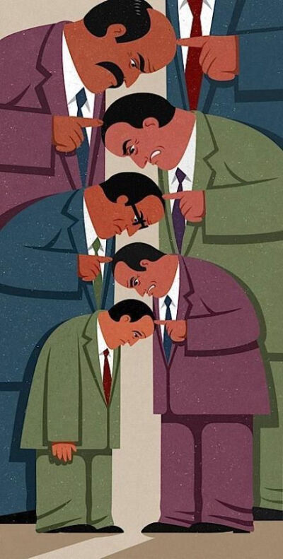 讽刺插画，让人深思~ 英国艺术家：John Holcroft