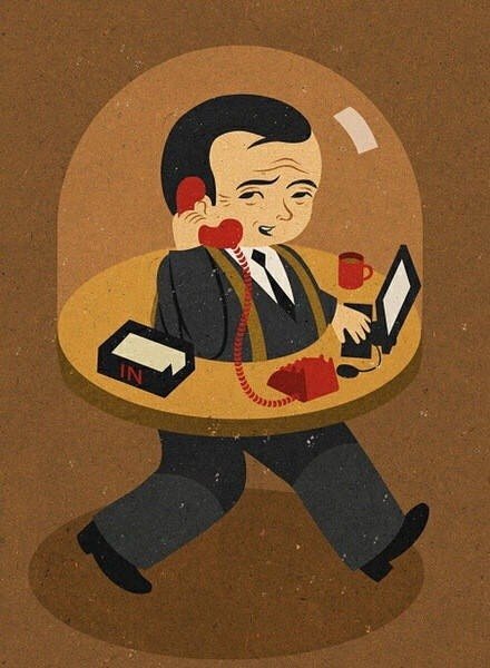 讽刺插画，让人深思~ 英国艺术家：John Holcroft