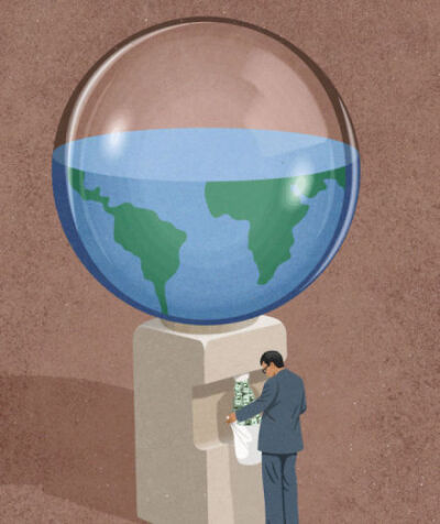 讽刺插画，让人深思~ 英国艺术家：John Holcroft