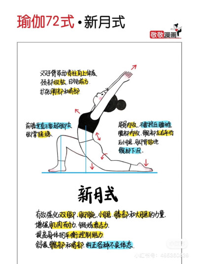 瑜珈
图来自敬敬漫画