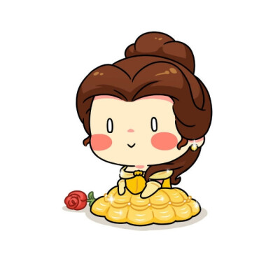 Q版迪士尼公主