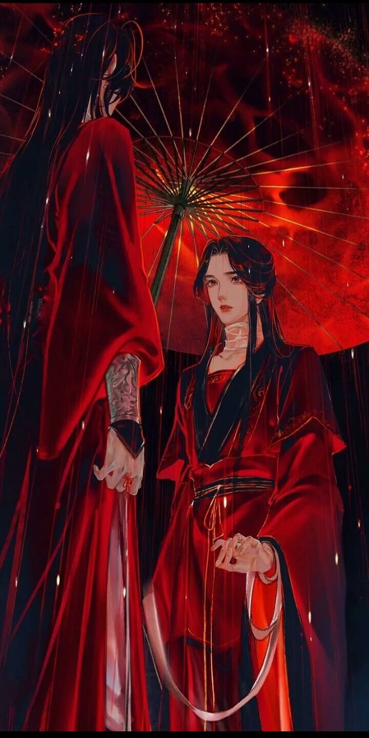 【天官赐福】红色壁纸