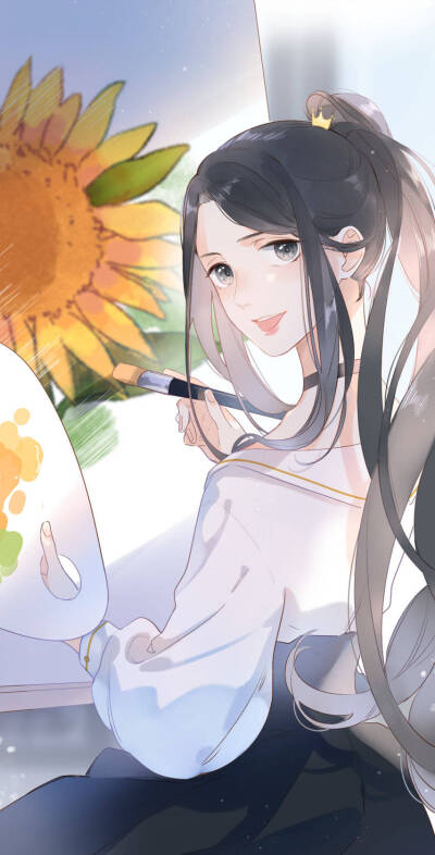 刘善 命运胶囊 壁纸 绘画 仙女 神仙颜值 兔街子 