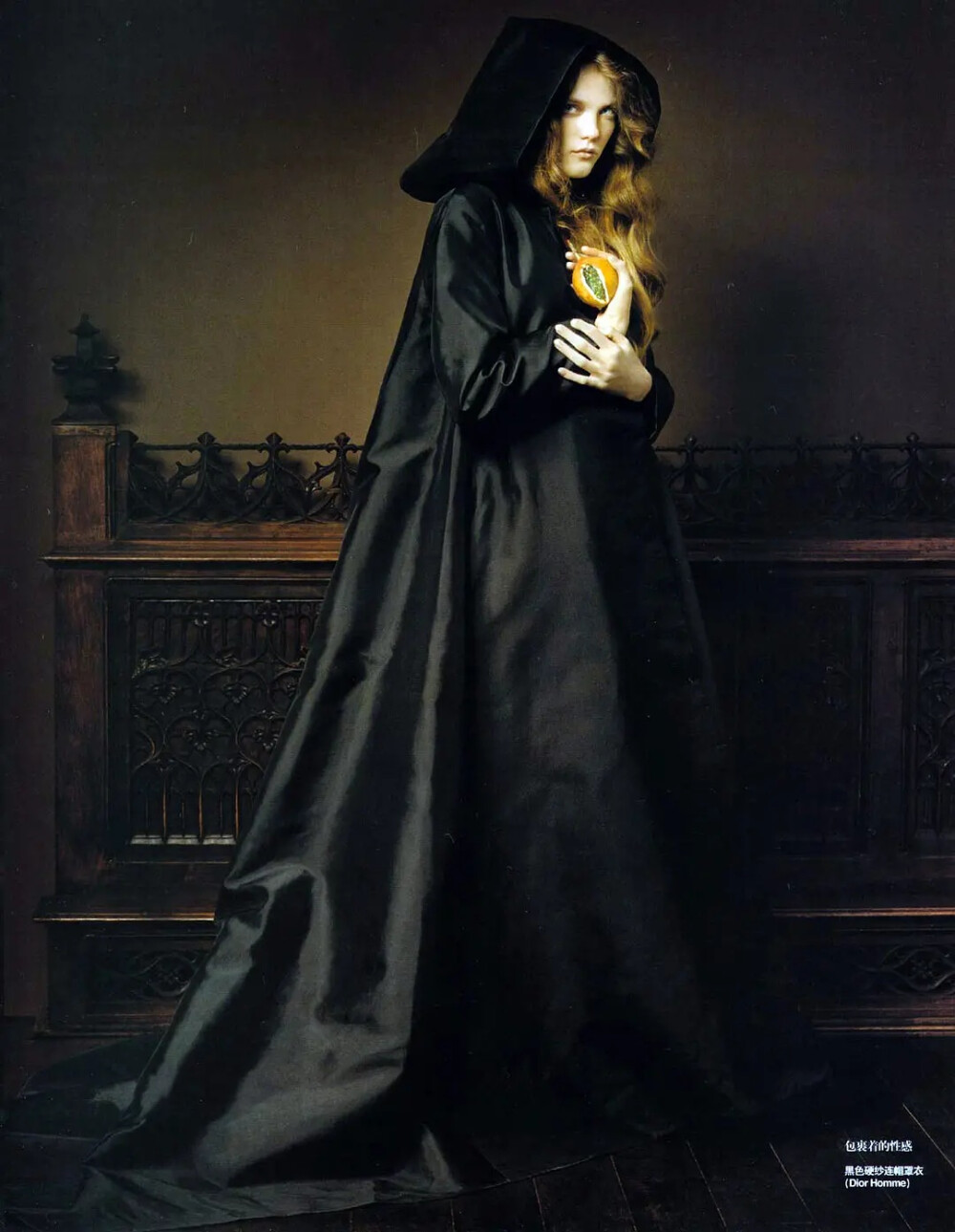 Vogue China January 2007 Renaissance Vlada Roslyakova by Pierluigi Macor