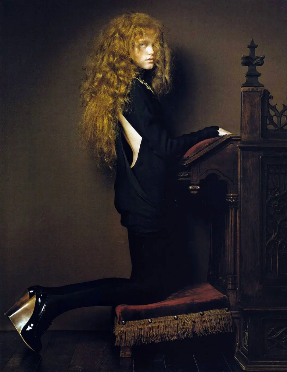 Vogue China January 2007 Renaissance Vlada Roslyakova by Pierluigi Macor