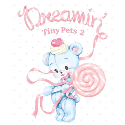 Dreamin' Tiny Pets 可爱 插画 头像 背景 封面