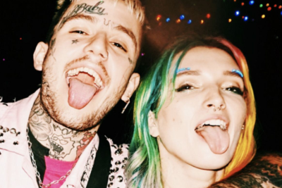 lil peep with bella thorne