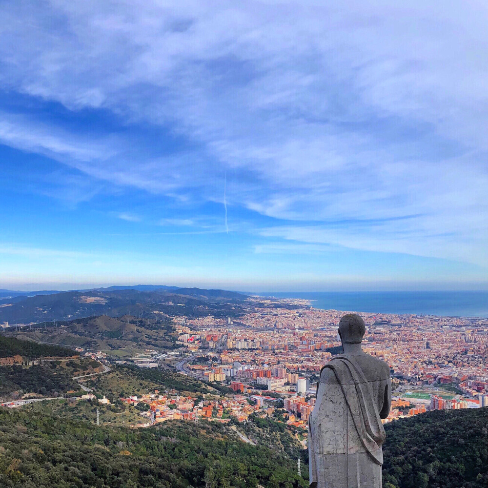 西班牙 巴塞罗那 圣心圣殿
风好大的塔尖
Templo del Tibidabo, Barcelona, Spain
Jan, 2020