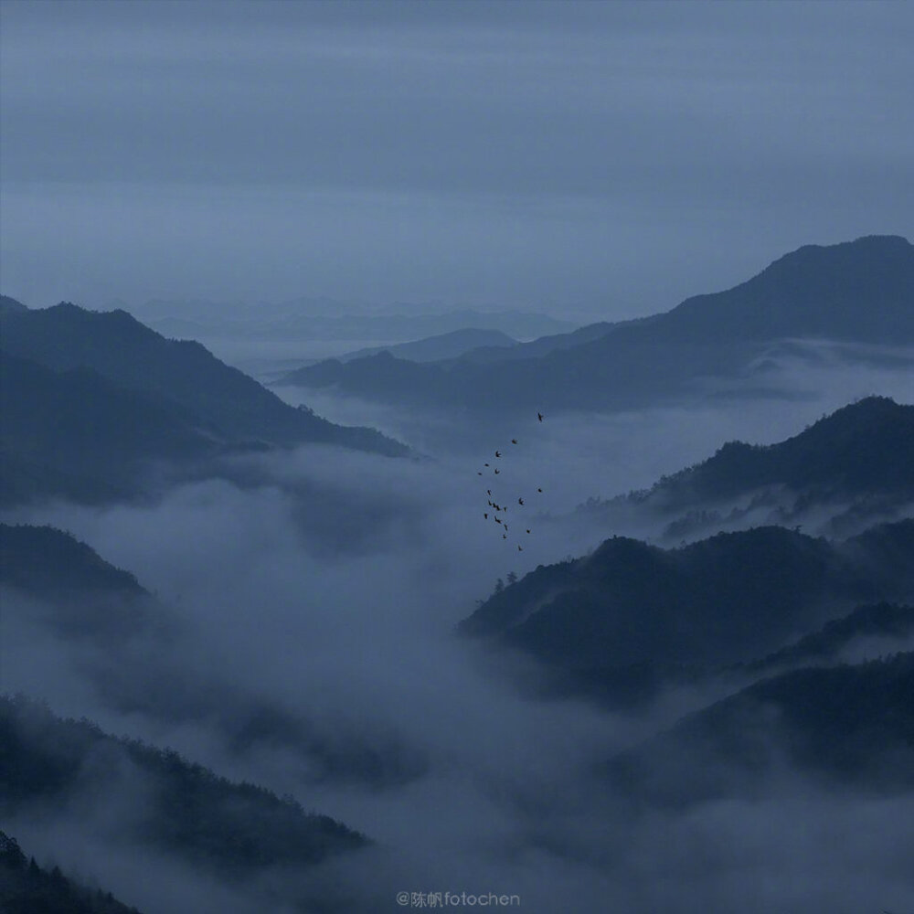 “寺古寒客雪，山空茶声燃”
微博 ©️ 纯摄
