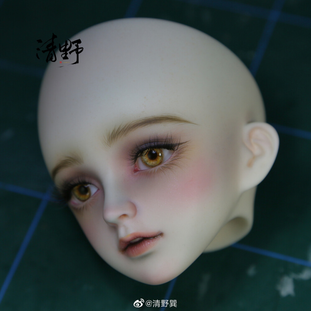 球形关节人偶 bjd 妆面极美