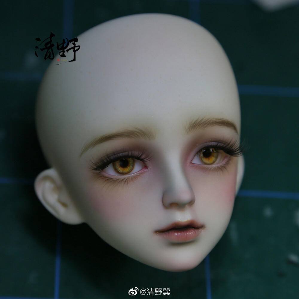 球形关节人偶 bjd 妆面极美