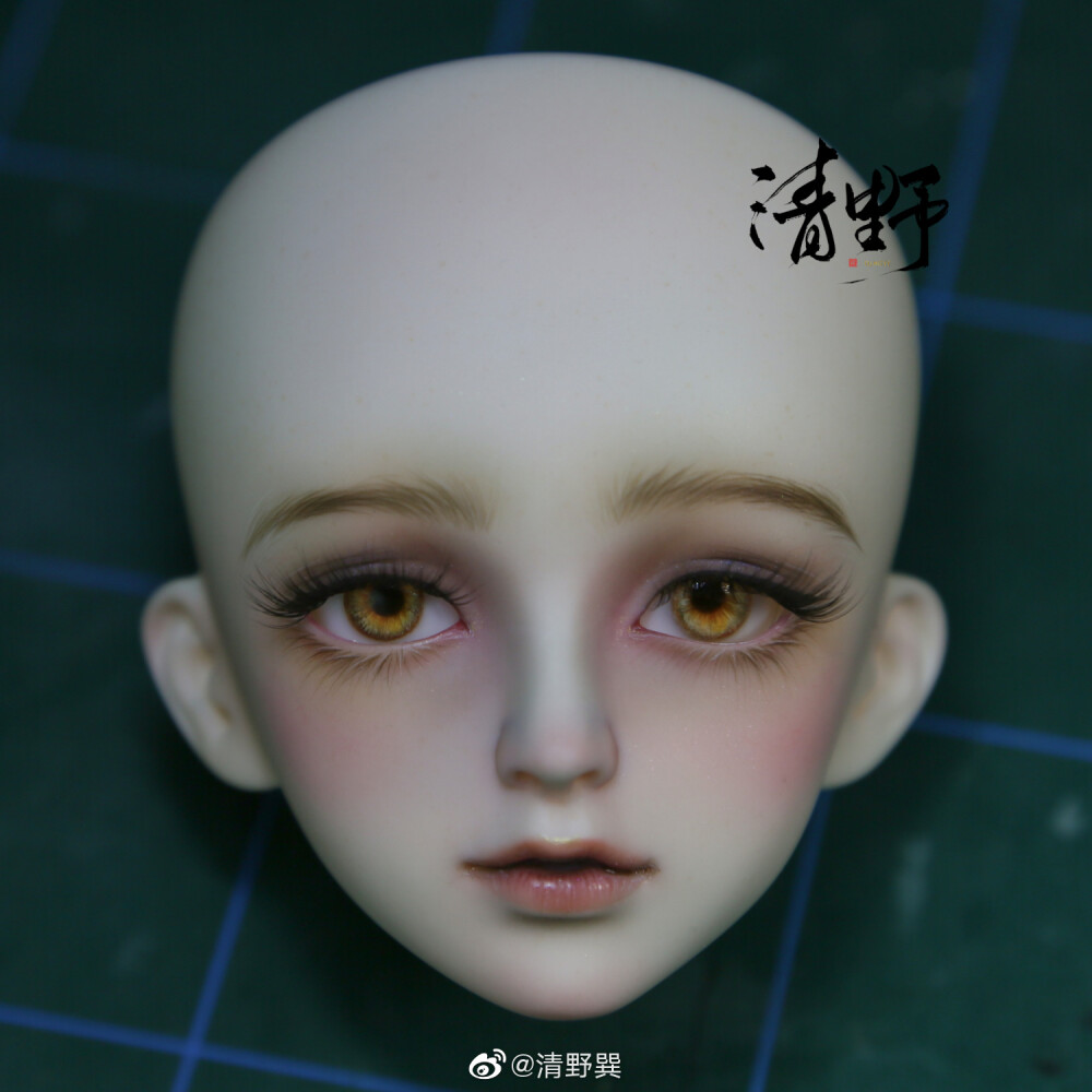 球形关节人偶 bjd 妆面极美