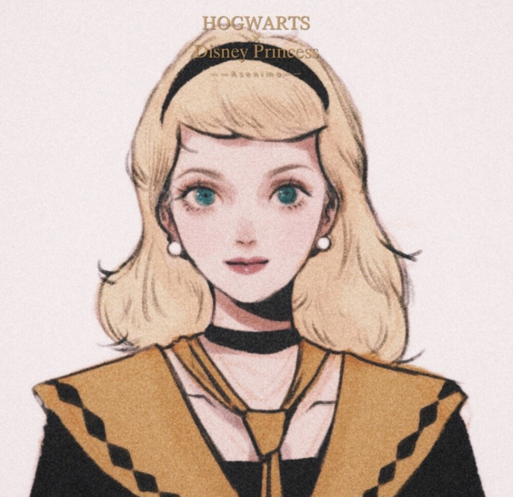 迪士尼公主-霍格沃茨