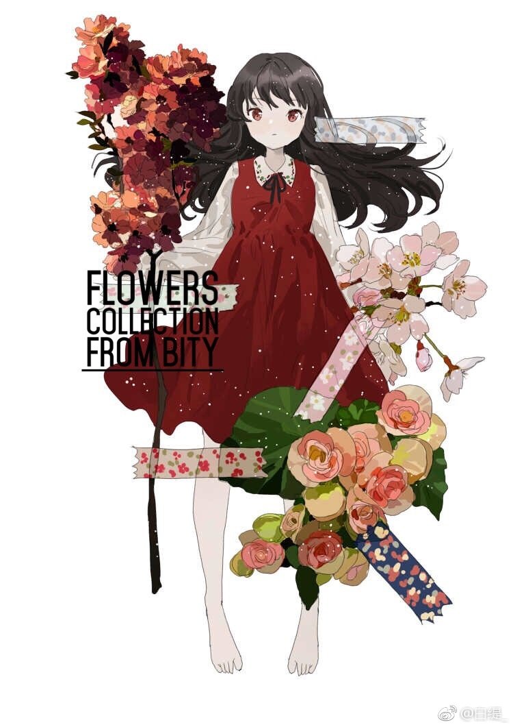 『胶带』FLOWERS COLLECTION
wb@白缇_（未授权侵删致歉）