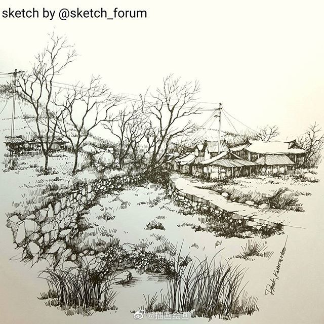 速写 插画师：sketch_forum