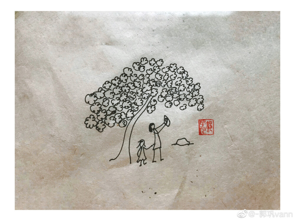 #四散画# 晓色云开，春随人意，骤雨才过还晴。 （作者： -郭巩vann ）