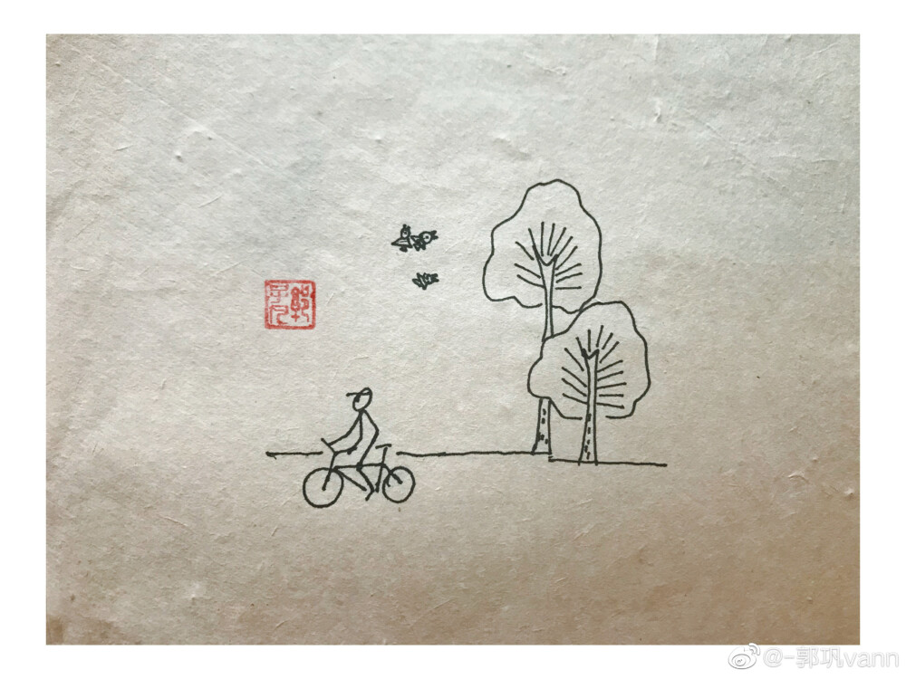 #四散画# 晓色云开，春随人意，骤雨才过还晴。 （作者： -郭巩vann ）