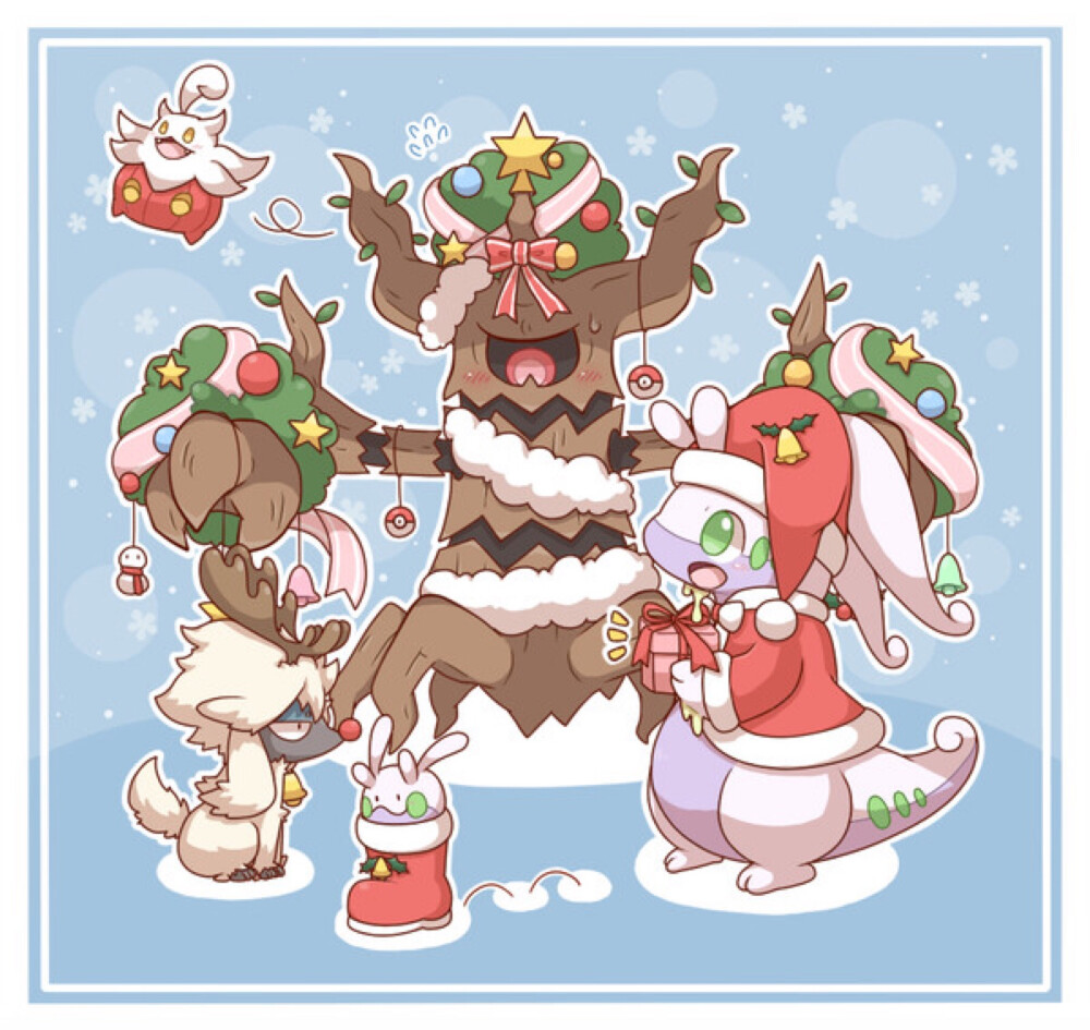 2027的萌系宝可梦！ P站画师2027，ID：3811512 版权受限，二传请注明！