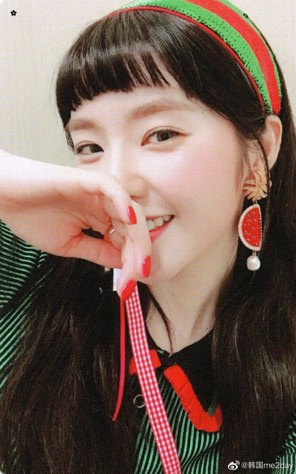 red velvet Irene
via weibo 