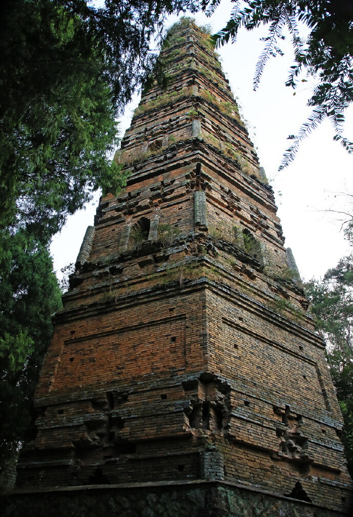 浙台州国清寺隋塔隋开皇十八年建