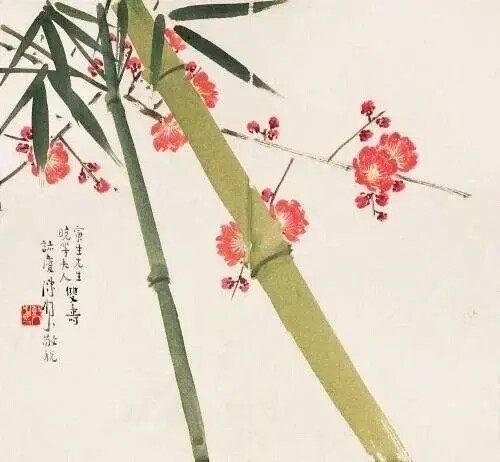 大师陈树人的花鸟画作欣赏。