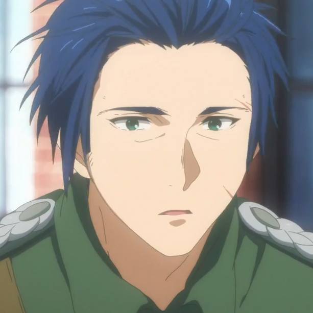 二次元 自截男头 紫罗兰永恒花园 吉尔伯特少佐。