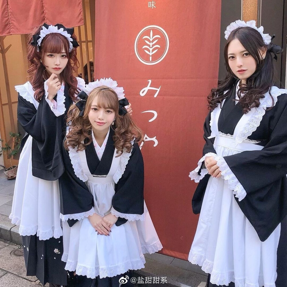 Lolita 甜系混搭 日杂风 凯蒂 兔子 可爱美少女 和服 浴衣 素材 参考