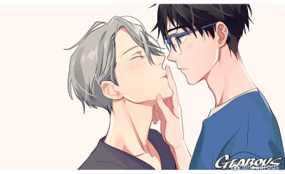 《YURI !!! on ICE》维克托❤️勇利（源自微博@Gearous）