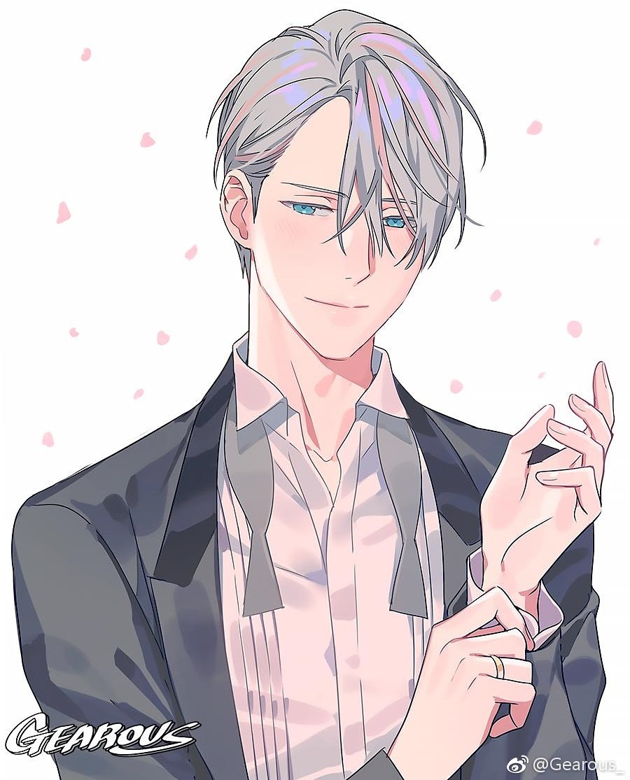 《YURI !!! on ICE》维克托❤️勇利（源自微博@Gearous）