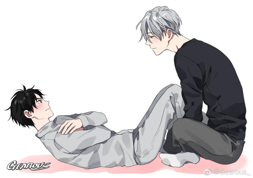 《YURI !!! on ICE》维克托❤️勇利（源自微博@Gearous）