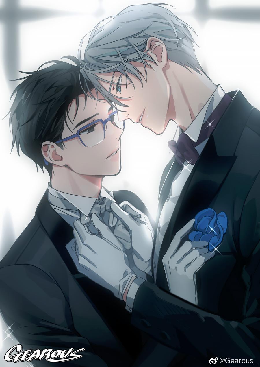 《YURI !!! on ICE》维克托❤️勇利（源自微博@Gearous）