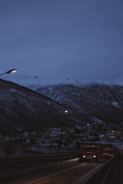 当极夜降临北极圈 / Norway, Tromsø
微博@布魯斯小島 ​