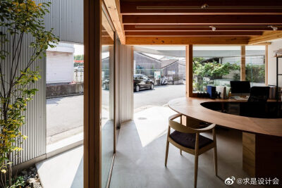 防火墙围绕的住宅 / SAI Architectural Design Office。#求是爱设计#