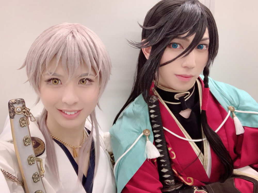 #刀剑乱舞音乐剧
#歌合乱舞狂乱2019
#刀音
#鹤丸国永 #和泉守兼定
#冈宫来梦 #有泽樟太郎