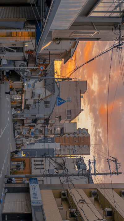 日本 日系 壁纸 黄昏 傍晚