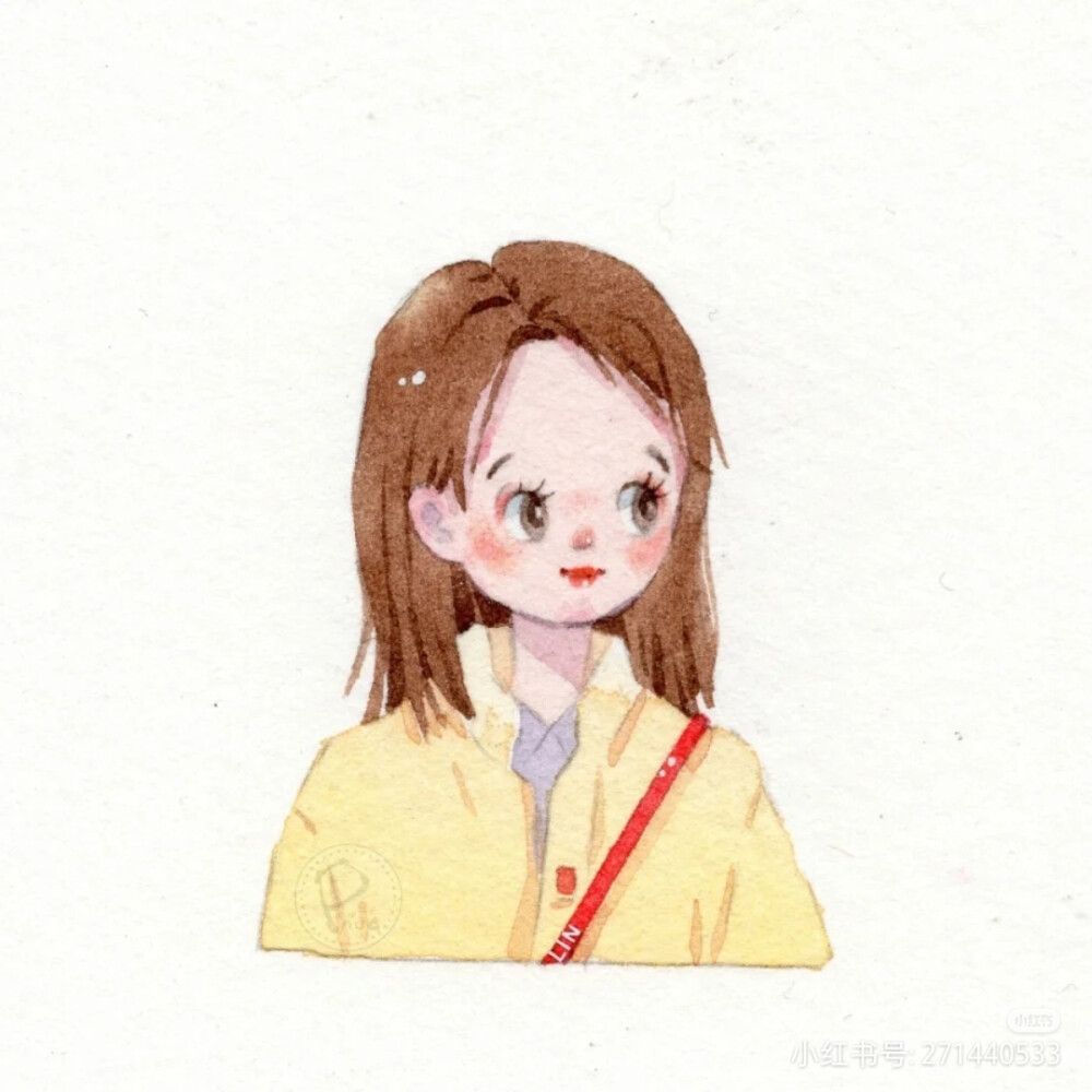 森女，插画