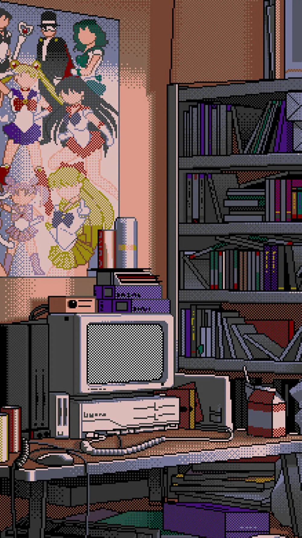 深 夜 蒸 心 话 ❤️| 蒸汽波 vaporwave 怀旧 动漫 GIF 90s webpunk netpunk windows95 复古 日本 壁纸 弹窗 像素 粉嫩 少女 粉色 lofi 夕阳 夜幕 aesthetic
深 夜 蒸 心 话 ❤️