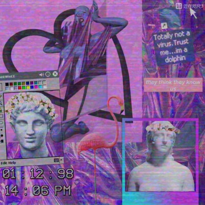 深 夜 蒸 心 话 ❤️| 蒸汽波 vaporwave 怀旧 动漫 GIF 90s webpunk netpunk windows95 复古 日本 壁纸 弹窗 像素 粉嫩 少女 美少女战士 石膏像 David 粉色 lofi 夕阳 夜幕 aesthetic
深 夜 蒸 心 话 ❤️