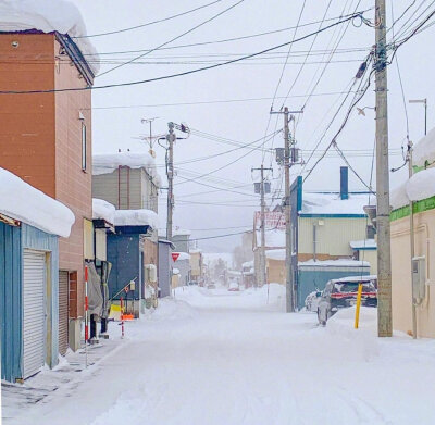 北海道美瑛的雪中小屋❄️ins:hi_dongwon