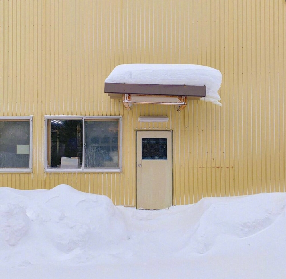 北海道美瑛的雪中小屋❄️ins:hi_dongwon