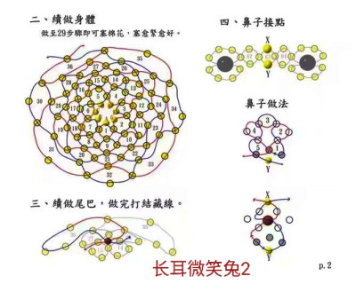 长耳微笑兔走线图