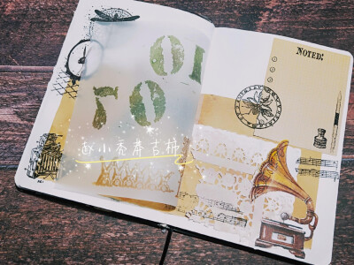 手帐 轻复古junkjournal