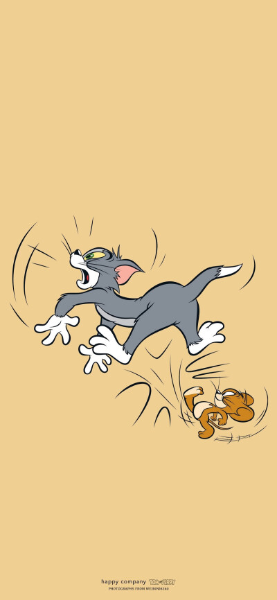 iPhone 壁纸 Tom Jerry 汤姆 杰瑞