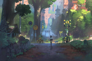 动漫 风景 二次元