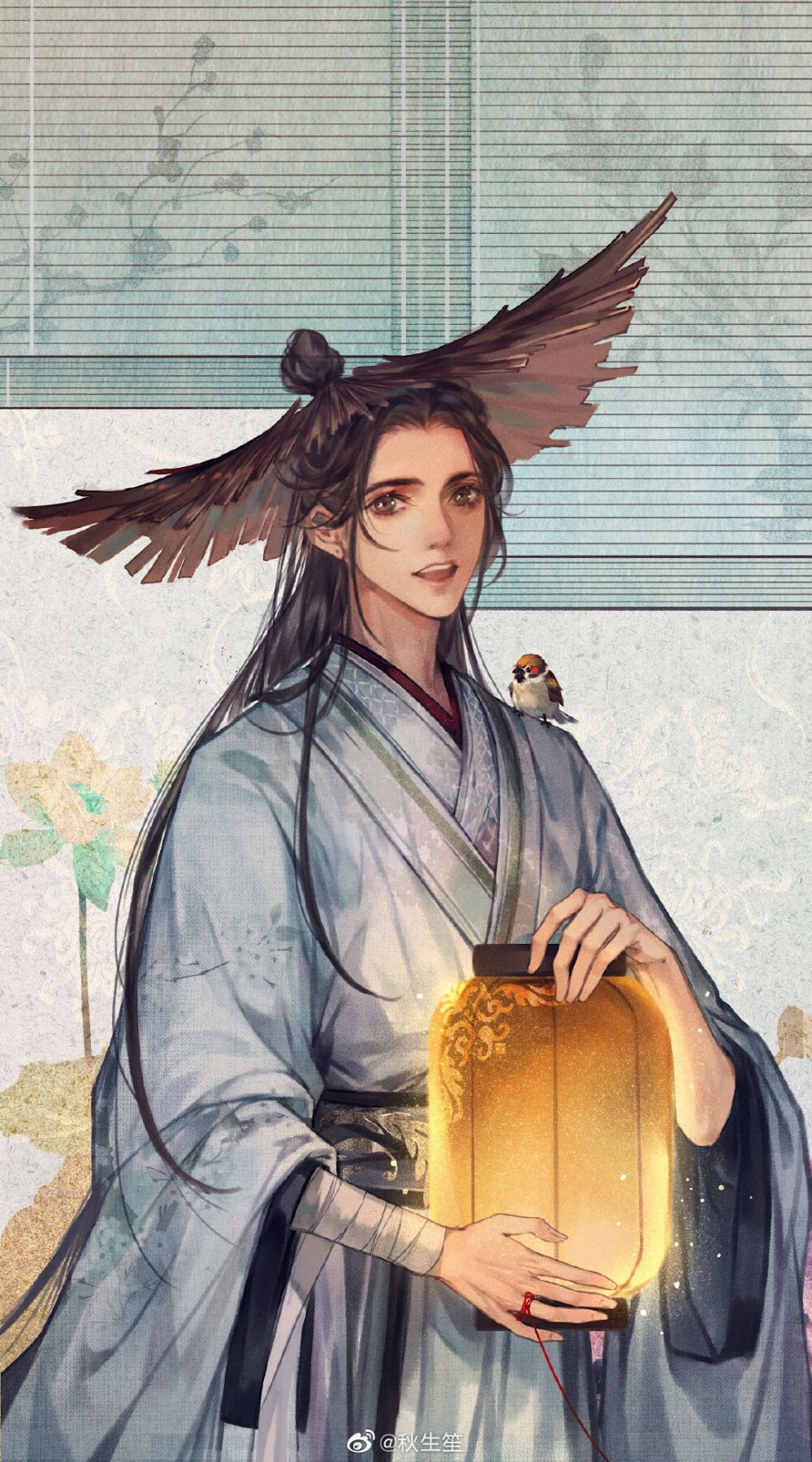 「墨香铜臭」天官赐福/花怜
画师：wb秋生笙