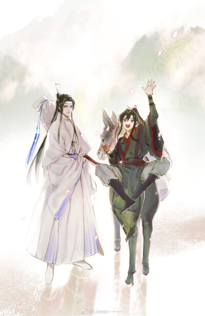 「墨香铜臭」魔道祖师/忘羡
画师：wbLinnn——————