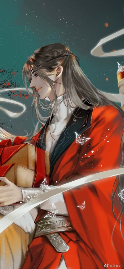 「墨香铜臭」天官赐福/花怜
画师：wb乌索Yu