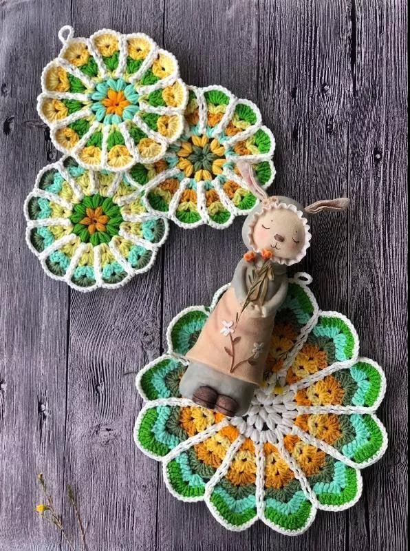 毛线毯子，垫子