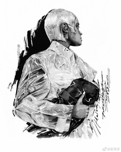 服装设计，时尚插画 @玄月仔