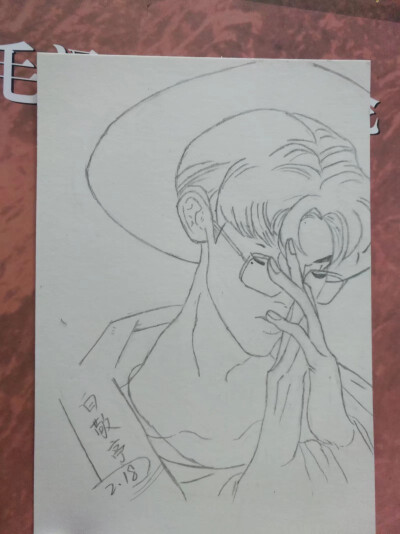 一个女孩子的涂涂画画